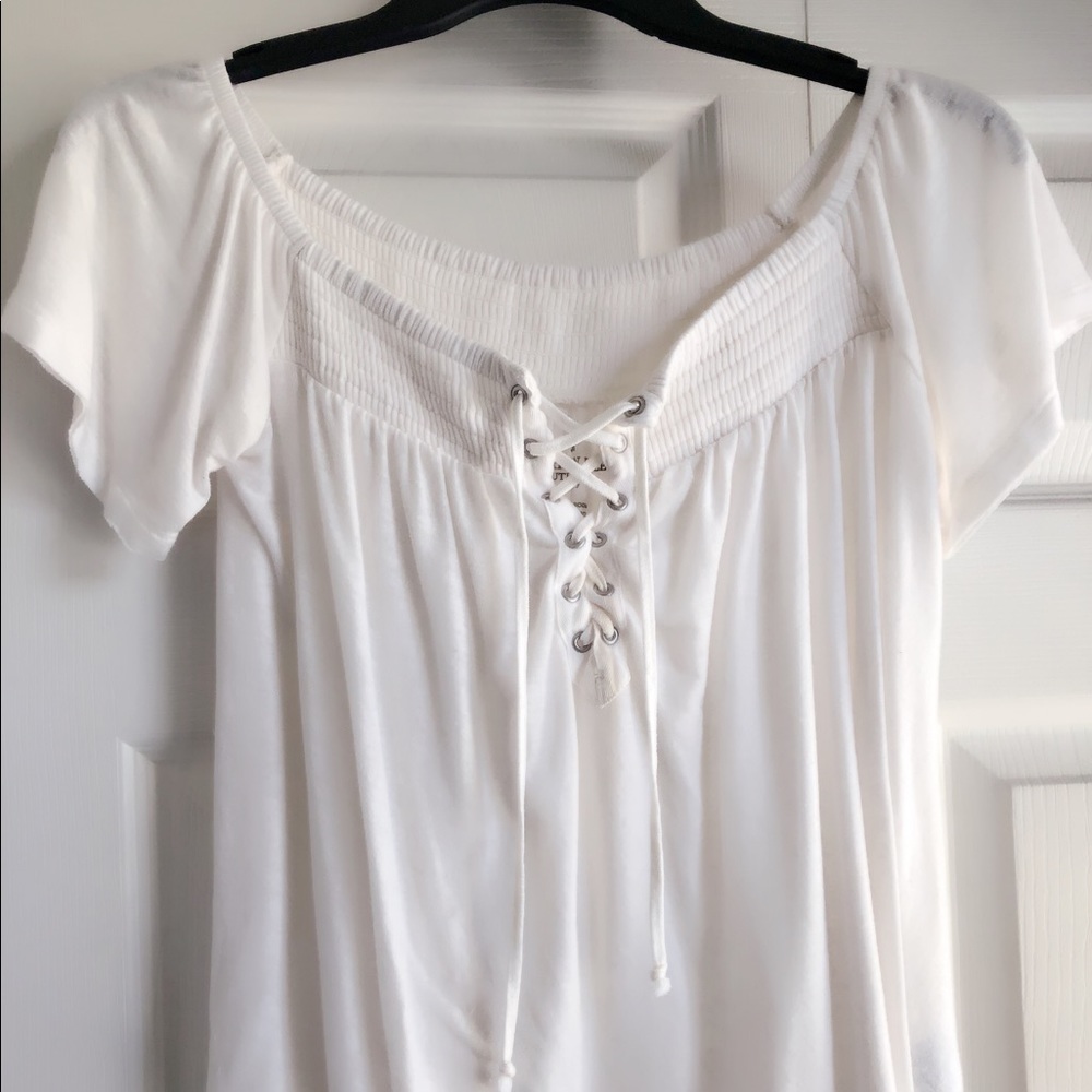 NWOT American Eagle Peasant Top ~Size Small